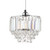 Laura Ashley Vienna Crystal and Polished Chrome Easy-Fit Pendant Shade Only