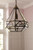 Laura Ashley Zaria Antique Brass Lantern Pendant Light