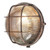 Admiral Round Antique Copper IP64 Wall Light