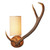 Antler Right Hand with Shade Wall Light