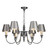 Dickens 6 Light Pewter Pendant Light Fitting Only