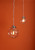 Fairfax Small Chrome and Clear Glass Pendant Light