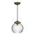 HENLEY Antique brass Single Pendant Light