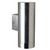 Nordlux Tin Maxi Double Stainless Steel IP54 Wall Light