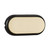 Nordlux Cuba Bright Oval Black IP54 Wall Light