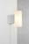 Nordlux Mona White With Opal Glass Wall Light
