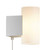 Nordlux Mona White With Opal Glass Wall Light