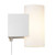 Nordlux Mona White With Opal Glass Wall Light