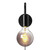 Nordlux Paco Black Wall Light