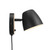 Nordlux Theo Black With Wood Wall Light