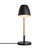 Nordlux Theo Black With Wood Table Lamp