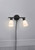 Nordlux Cole 2 Light Black With Opal Glass Double Switched Wall Light