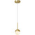 Nordlux Contina Brass WIth Opal Glass Single Pendant Light