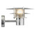 Nordlux Bastia 24 Galvanized IP54 Wall Light