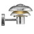 Nordlux Kurnos 20 Galvanized IP54 Wall Light