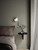 DFTP Angle White/Telegrey Adjustable Wall Light With USB