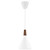 DFTP Nori 18 White Metal With Wood Pendant Light