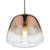 Dar Lighting Klaxon Ombre Copper Glass Pendant Light