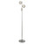 Searchlight Quartz 3 Light Bubble Glass Floor Lamp 