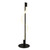 Searchlight Serpent Black with Acrylic LED Floor Lamp 