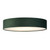 Searchlight Drum 2 3 Light Green Velvet Shade Flush Ceiling Light 