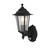 Searchlight Outdoor Black Wall Light 