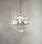 Searchlight Glacier 7 Light Chrome with Clear Acrylic Pendant Light 