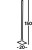 Searchlight Tribeca Matt Black CCT Led Floor Lamp 