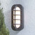 Loke Matt Black with Opal White Glass Outdoor IP23 Wall Light