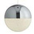 Searchlight Marbles 3 Light Chrome with Crushed Ice Glass Led Bar Pendant Light 