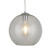 Searchlight Balls Chrome and Clear Glass 30cm Round Pendant Light 