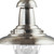 Searchlight Fisherman Satin Silver with Clear Glass Pendant Light 