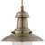 Searchlight Fisherman Baby Antique Brass with Seeded Glass Pendant Light 