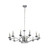 Searchlight Ascot 12 Light Chrome Pendant Light 