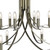 Searchlight Ascona 12 Light Antique Brass with Clear Glass Pendant Light 