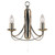 Searchlight Maypole 2 Light Antique Brass Wall Light