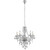 Searchlight Marie Therese 5 Light Clear Acrylic Chandelier