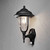 Parma Up PIR Matt Black Aluminium Wall Light