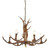 Searchlight Stag 6 Light Antler Pendant Light