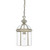 Searchlight Bevelled Antique Brass with Clear Glass Lantern