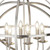 Searchlight Orbit 6 Light Satin Silver Orb Pendant Light 