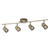 Searchlight Samson 4 Light Antique Brass Ip44 Bathroom Spotlight 