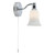 Searchlight Equador Chrome with Acid Etched Glass IP44 Bathroom Wall Light