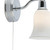 Searchlight Equador Chrome with Acid Etched Glass IP44 Bathroom Wall Light 