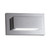 Searchlight Ledge Chrome with Frosted Glass Rectangular Up/Down LED Wall Light