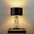 Searchlight Ethan Gold Base with Black Shade and Gold Inner Table Lamp 