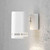 Modena White Aluminium Single Wall Light