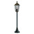 Searchlight Alex Black Outdoor 105cm Post Top Lantern