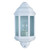 Searchlight Outdoor White with Clear Glass Flush IP44 Wall Light