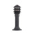 Searchlight Outdoor Black Pagoda IP44 45cm Bollard